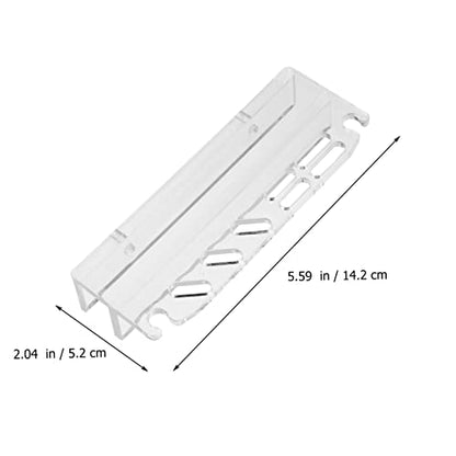 KESYOO Water Grass Tool Organizer Acrylic Cleaning Tool Holder Fish Tank Storage Rack
