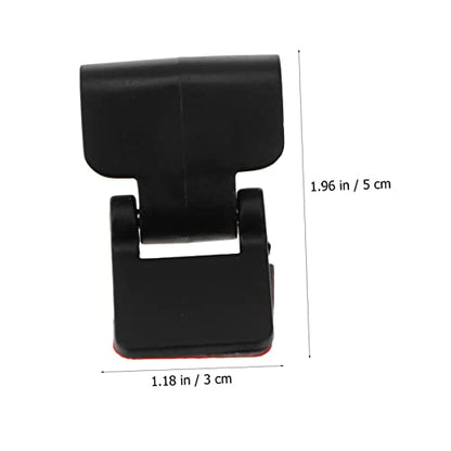 Toyvian 4Pcs Reptile Tank Lock Buckle Escape Prevention Latch for Tortoise and Enclosures Easy Install Feeding Box Secure Clips
