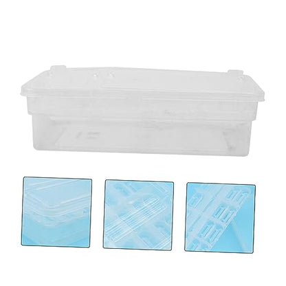 GALPADA 20grids Hatching Incubation Box for Reptiles Plastic Widely Used for Snakes Lizards Geckos and More Improve Incubation Rate