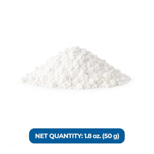 SunGrow Shrimp Calcium White Powder, Supports Healthy Molting, Improves Shell Color, Growth & Strength, Enhances Water Quality, Breeding Support, Essential Mineral for Freshwater Shrimp, 1.8 oz
