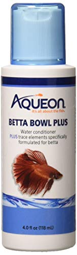 Aqueon Betta Bowl Plus Water Conditioner & Dechlorinator (2 Pack) - size: 4 fl. oz. /2 Pack