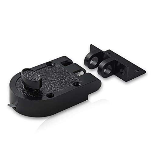 Jimmy Proof Deadbolt Lock with Keyed (Black) - color: Black