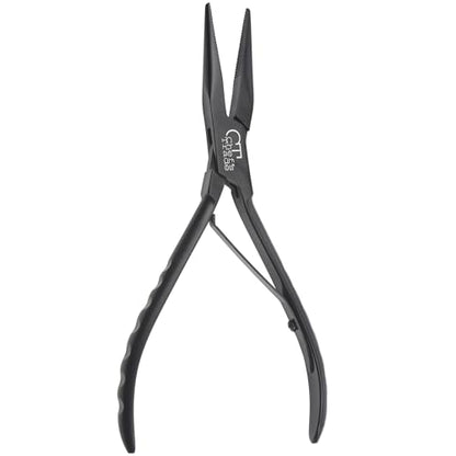 Fish Bone Pliers/Tweezers Stainless Steel Straight Black | Food-Grade Stainless Steel Deboner