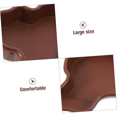 Large Tortoise Bathing Dish Versatile Reptile Water Basin for Turtles and Frogs Durable Design for Comfortable Soaking and Resting Terrariums