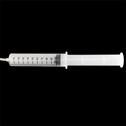 Karlling Large Syringe for Nutrient Measuring 80cm Handy Tube - style: 100MLB(1 Pack)