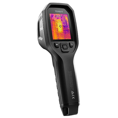 Flir TG165-X Thermal Imaging Camera with Bullseye Laser, Spot IR | 80x60 IR, -25 to 300C, spot thermometer, MSX, IP54, building/HVAC/electrical, strap, pouch - style: TG165-X