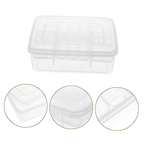Sosoport Pet Supply Plastic Reptile Incubation Box Lattice Design Easy to Clean and Manage