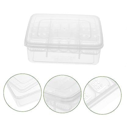 Sosoport Pet Supply Plastic Reptile Incubation Box Lattice Design Easy to Clean and Manage