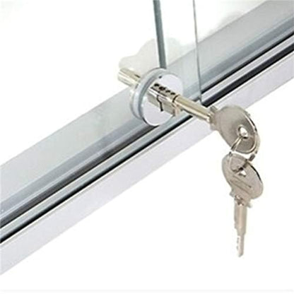 Generic 4 Sets of Sliding Glass Cabinet Doors displaying Reptile Vivarium Terrarium Locks