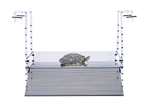 LaBrinx Designs Extra Large Wide Hanging Turtle Ramp - Aquatic Reptile Basking Platform - size: X-Large