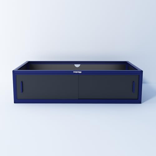 50 Gallon Gecko Tank with 36" Spacer Cabinet, Only for Phailozoo 50 Gallon Reptile Enclosure, Reptile & Amphibian Enclosure Terrarium Stand, 36"x 18" x 10"