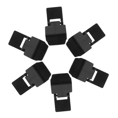 POPETPOP 6pcs Aquarium Lock Buckles for Reptile Tanks Secure Clips for Turtle Feeding Boxes and Snake Enclosures Easy to Install and Durable Material for Amphibian and Reptile Habitats