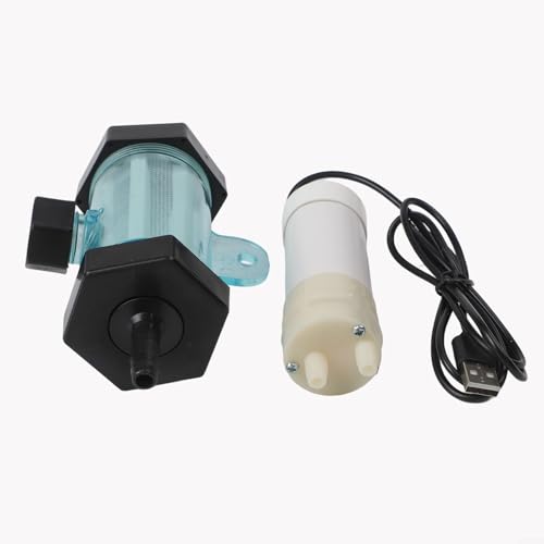 Electric Aquarium for Gravel Cleaner USB Pump with Siphon Vacuum for Fish Tank Water Changing and Cleaning, 1/2/3/5 Meter Tube(1 Meter) - size: 1 Meter