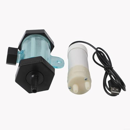 Electric Aquarium for Gravel Cleaner USB Pump with Siphon Vacuum for Fish Tank Water Changing and Cleaning, 1/2/3/5 Meter Tube(1 Meter) - size: 1 Meter