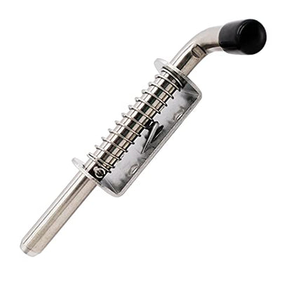 6 Pack 304 Steel 5 Inch（128MM） Spring Pin Latch Lock Pin Suitable for Doors，Utility Trailer Gate，Cabinets and etc.