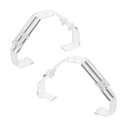 Abaodam 2pcs Aquarium Lamp Hanger Clip Stable Support for Fish Tank Reptile Terrarium Secure Fixation Light Holder Quick Attachment Precision
