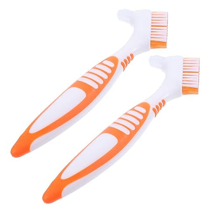 Mipcase 4pcs Turtle Shell Cleaning Brush Double-Sided Portable Reptile Tank Supplies - color: Multix2pcs, size: 16x5cmx2pcs