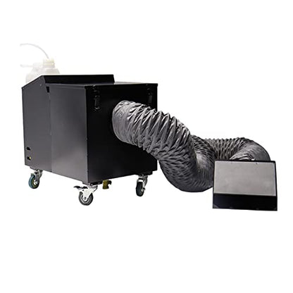 JUNMAN 2000W Low Lying Water Fog Machine Stage Effect Smoke Hazer Machine | DMX512 Controller Panel Control