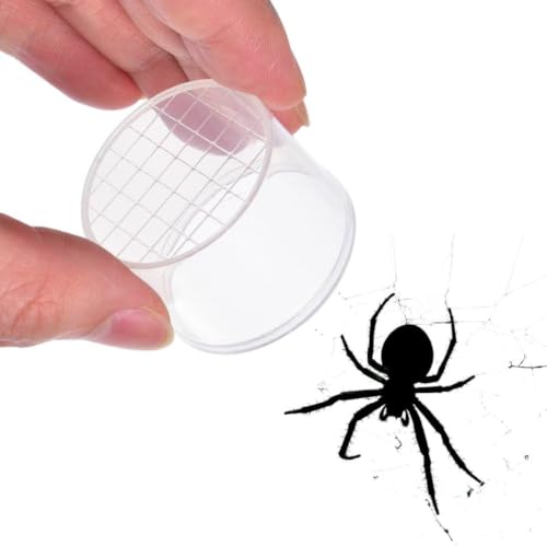 Bug Viewer Jars Critter Cage Magnifying Box 12 Pack | Insect Magnifier, Backyard Nature Exploration, Science Class Collection Entomology Class, Explorer Sample