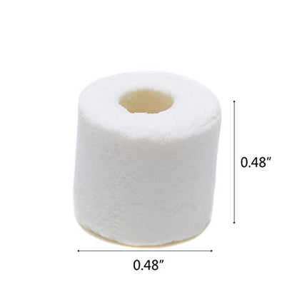 Aquarium Premier Bulk Bio Ceramic Rings Filter Media, 4 lbs | Fresh Water, Sea Water Fish Tank Canister Filter, Koi Fish Pond Reef Filter - size: 4 lbs