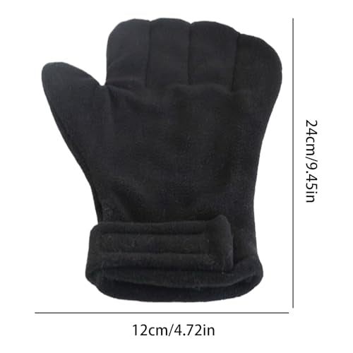 Bite Proof Gloves Quick-Dry Grooming Pet Protection Mittens | Small Animal Handling Protection Glove for Bunny Sugar Glider Bird Parrot Hedgehog Squirrel Reptile Snake Lizard Grooming - color: Black