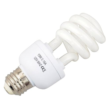LUCKY HERP 15.0 UVB Intense Fluorescent Bulb,Terrarium Lamp for Reptiles,E26,Screw Thread (13, Watts)