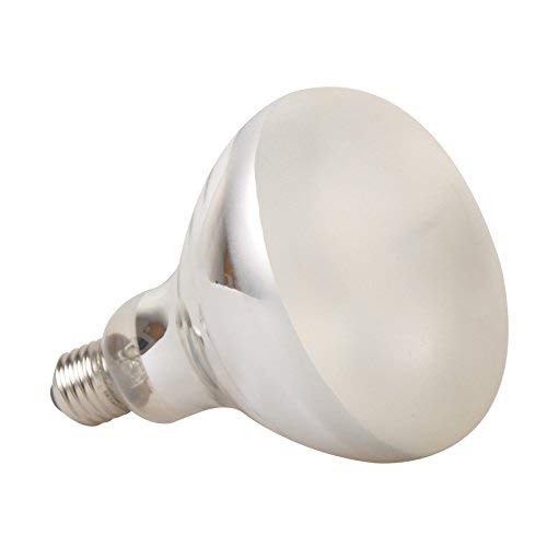 LUCKY HERP Reptile UVA UVB Mercury Vapor Bulb Lamp Bulb,Screw Thread,R95,E26,80 Watts (Frosted) - color: Frosted
