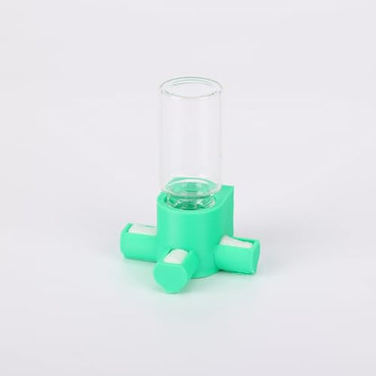Jumping Spider Water Dispenser, Magnetic Hanging Feeder,Suitable for Jumping Spiders,Tarantulas, Praying Mantises,Arboreal Animals, and Other Small Animal Enclosure Accessories,5ML (Green) - color: Green