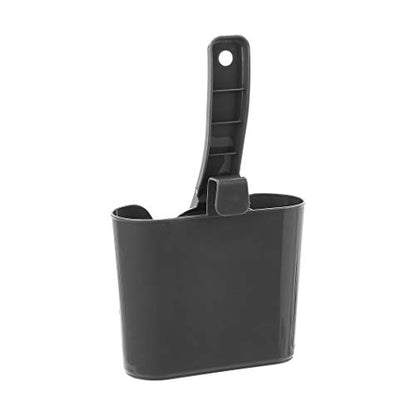 Amazon Basics Durable Cat Litter Scoop with Holder, Hangs on Litter Box, Efficient Scooper - size: 1 Count (Pack of 1)