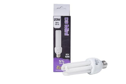 Compact Bird Lamp 23 Watts 10% UVB – Full Spectrum UV Light Bulbs for Bird Light Lamp Use in Indoor Habitats and Aviaries, Long Lasting High CRI Easy to Use Avian Illumination