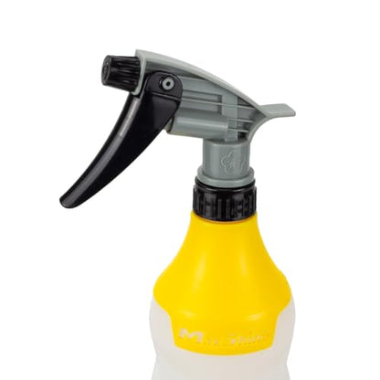 Maxshine 25oz Universal Yellow Heavy Duty Spray Bottle - Resistant Detailing Sprayer with Adjustable Nozzle & Ergonomic Trigger for Car Cleaning, Garage, Home - color: Yellow