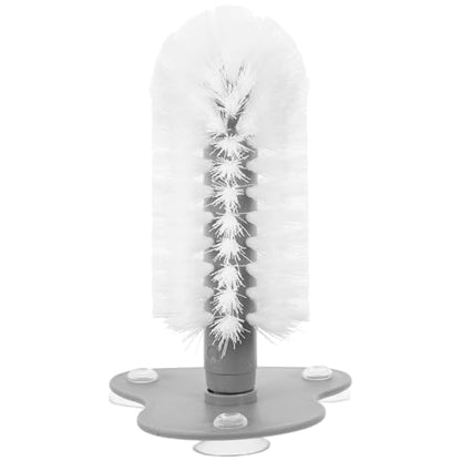 ULTECHNOVO Turtle Shell Cleaner Brush with Suction Cup and Soft Bristles for Effective Turtle Tank Cleaning and Shell Scrubbing, Abs Material Back Scratcher for Reptile Health