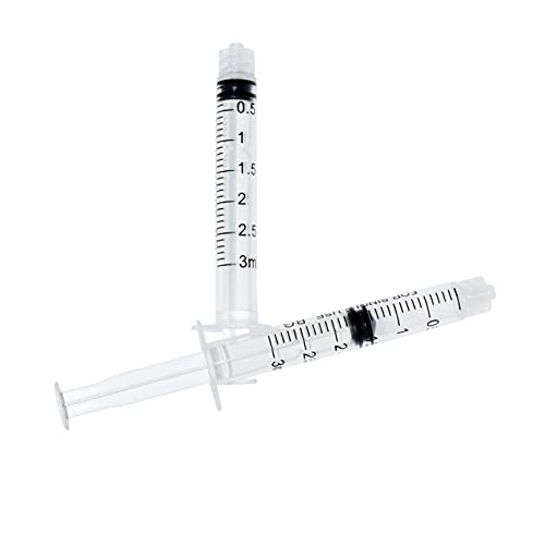 Karlling Pack of 5 X 3 ml 3cc Syringes Without Needle - style: **3ML(5 Pack)