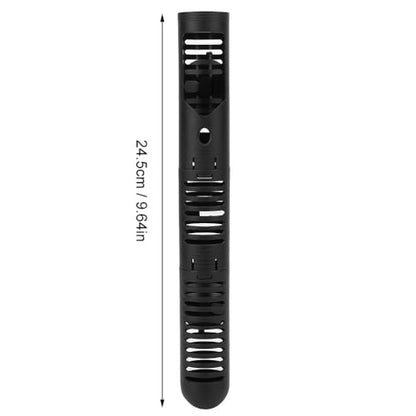 Aquarium Heater Protective Case Avoid Scalding and Breakage Detachable Cover with Suction Cups Universal Fit for Round Heaters(24.5cm) - size: 24.5cm