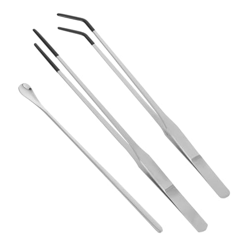 balacoo 1 Set Reptile Feeding Tweezers Ergonomic Tongs for Fish Tanks Terrarium Precision Pet Feeding Tools for Reptiles Pet Shops