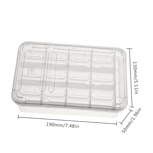 Breeding Isolation Box for Reptiles Hatching Container for Snakes Turtles Geckos and Lizards Easy Observation and Cleaning Cell Incubator for Pet Eggs