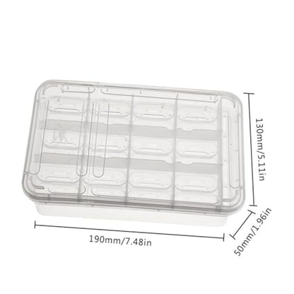 Breeding Isolation Box for Reptiles Hatching Container for Snakes Turtles Geckos and Lizards Easy Observation and Cleaning Cell Incubator for Pet Eggs
