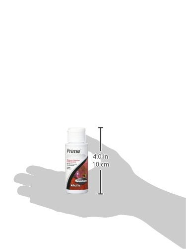 Seachem Prime Fresh and Saltwater Conditioner - Chemical Remover and Detoxifier 50 ml | Chemical Remover and Detoxifier - size: 50 mL, style: Conditioner