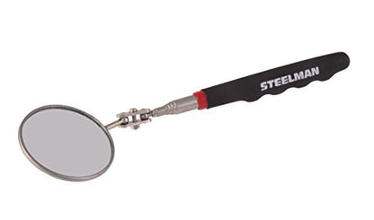 STEELMAN 41819 36-Inch Telescoping 2.25-Inch Round Inspection Mirror - size: 36 inches