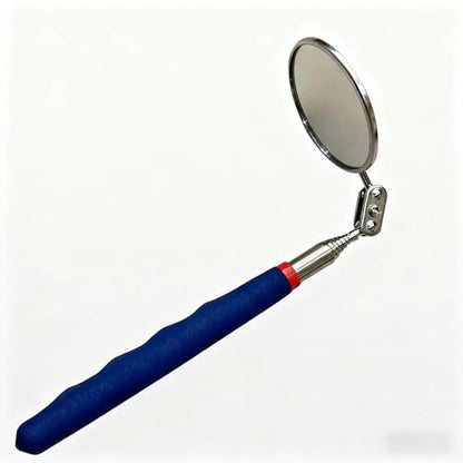 Telescoping Inspection Mirror mechanics Tool Set - 360 Swivel for Extra Viewing Dead Angle, Line of Sight Obstacle Area