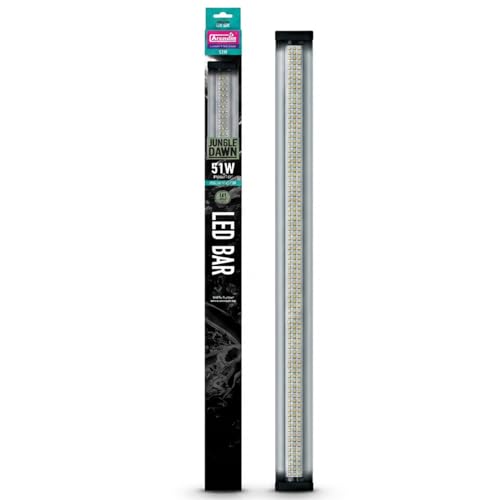 Arcadia Jungle Dawn LED Bar 34" Long 51 Watts High Lumen Output – High Output LED Light Bars for Reptiles, Terrariums, Plants and Indoor Use, Long Lasting Easy to Use Natural Plant Grow Lighting