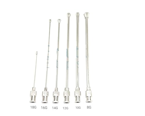GENERIC Stainless Steel Feeding Needles for Bird| Round Ball Tip | Straight | for Veterinary Use