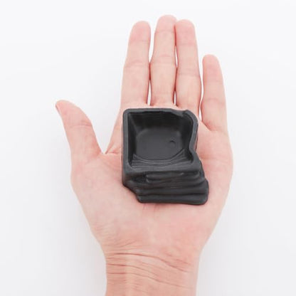 6 Pack Tarantula Water Bowl Hermit Crab Resin Dish for Reptile Tarantula Spider Millipede Insect (Large: 0.94" D, 0.47" H)