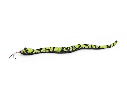 Snake, Reptiles, Green, Hand Made, Thailand Sand Creatures, Paper Weight, Bean Bag, Cornhole 12" TH20 BB68