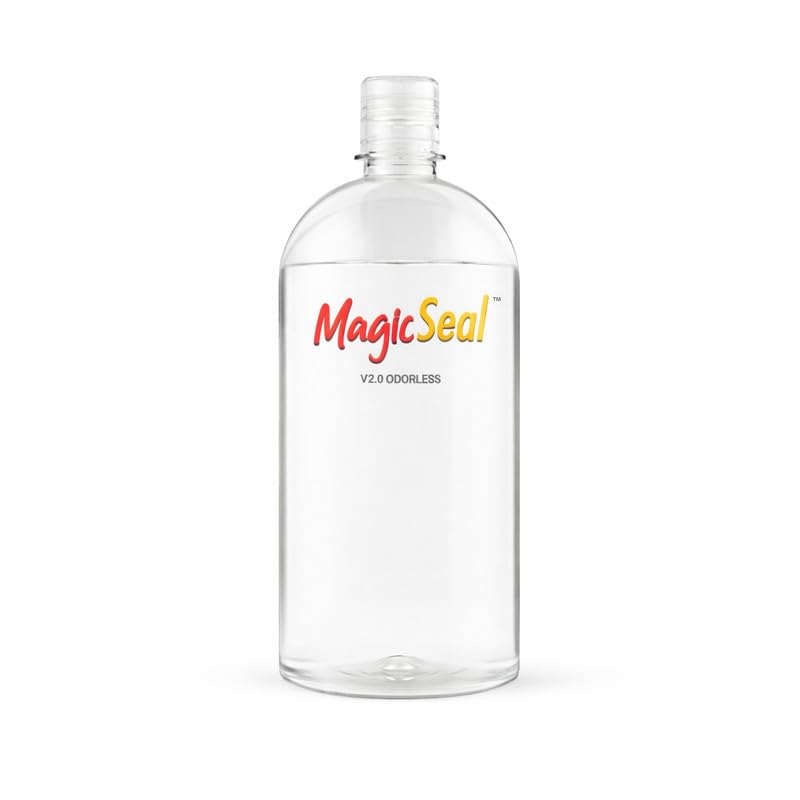 MagicSeal™ V2.0 Odorless Spray Transfer Finishing Solution 1000ml, Improves Softness, Breathability and Wash Durability for Garment Transfers with Professional Post-Press Technology - size: 1L-Refill - Odorless