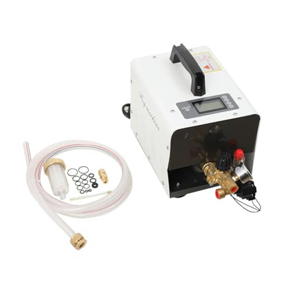 860PSI High Pressure Mist Cooling System Pump with 20pcs Nozzles, 180W Mister System for Outside Patio, Patio Misting Mister System Kit Greenhouse Misting System