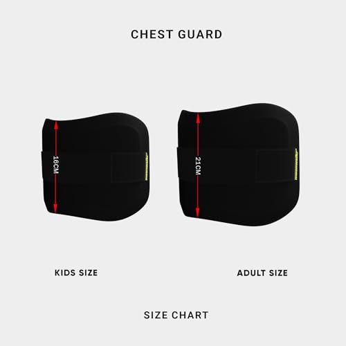 moonwalkr Cricket Chest Guard - color: Black