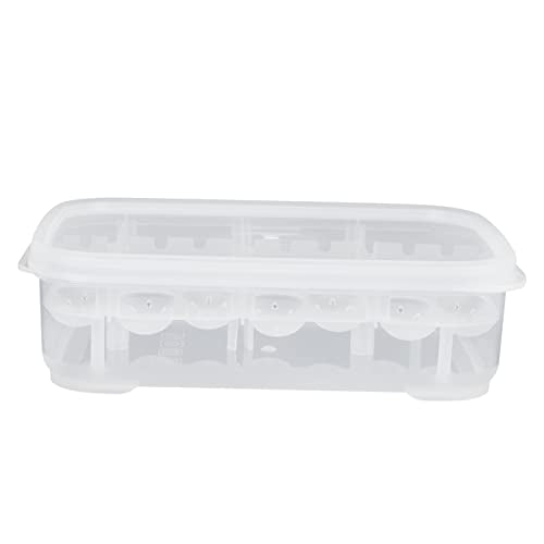 Professional Compartment Egg Incubator for Reptiles Lightweight Hatching Box for Lizard and Durable Breeder Case for Easy and Fun Hatching Experience - color: White