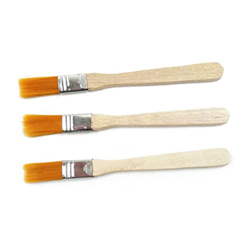 LIOOBO 3pcs Micro Landscape Plant Cleaning Brush Miniature Moss Brush for Succulent Plant Care