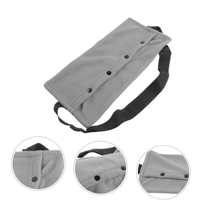 Happyyami Bearded Dragon Carrier Bag Adjustable Sling Pouch for Reptiles Lightweight Travel Backpack for Lizards Geckos and Small Pets Portable and Practical Design